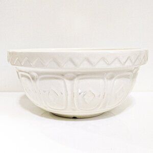MASON CASH Cream Cane Mixing Bowl 24cm Wide Classic Kitchen Earthenware British